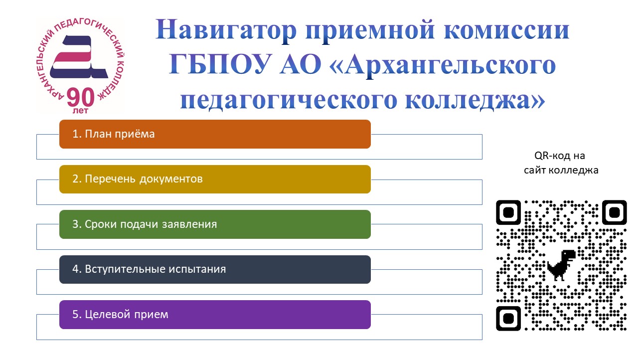 Навигатор приемной комиссии