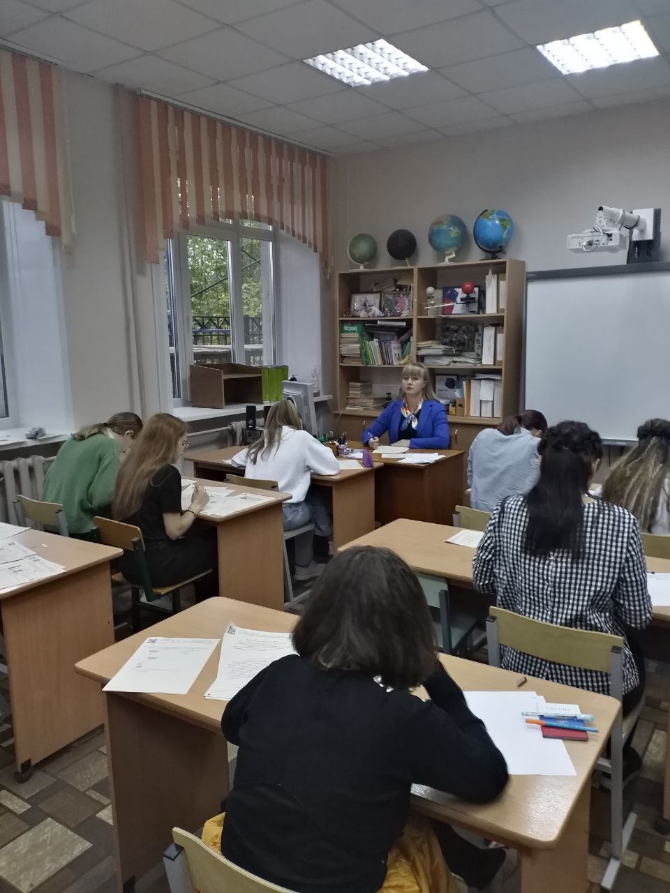 Процедура написания Всероссийских письменных работ в колледже начата