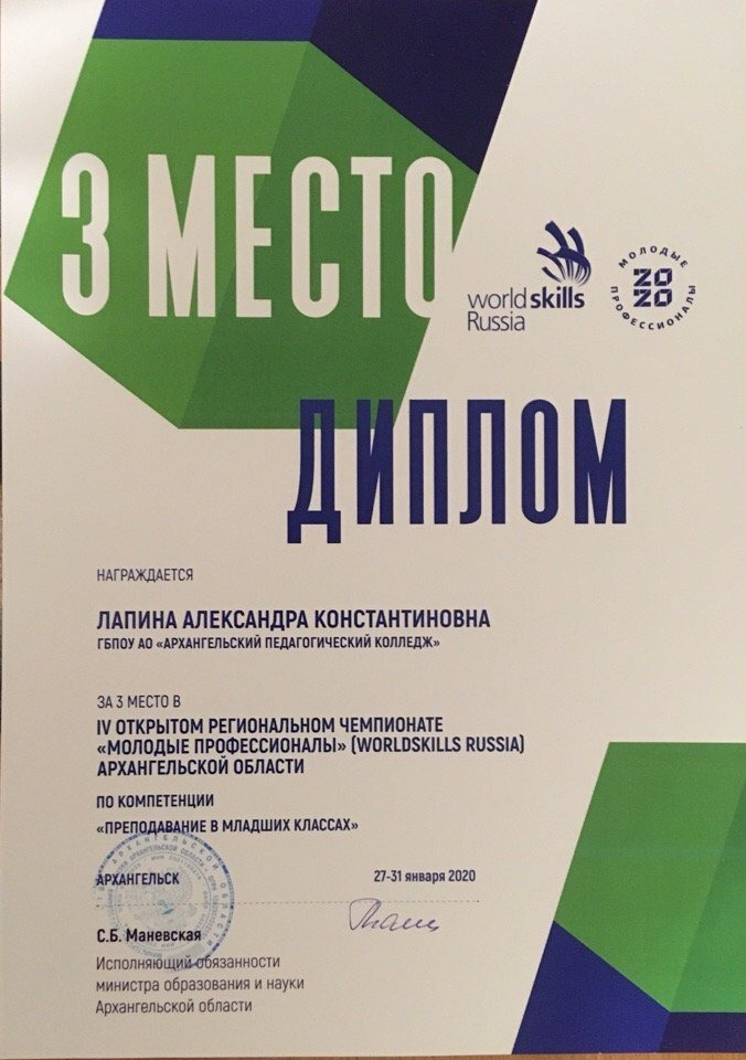 Диплом Лапина 2020
