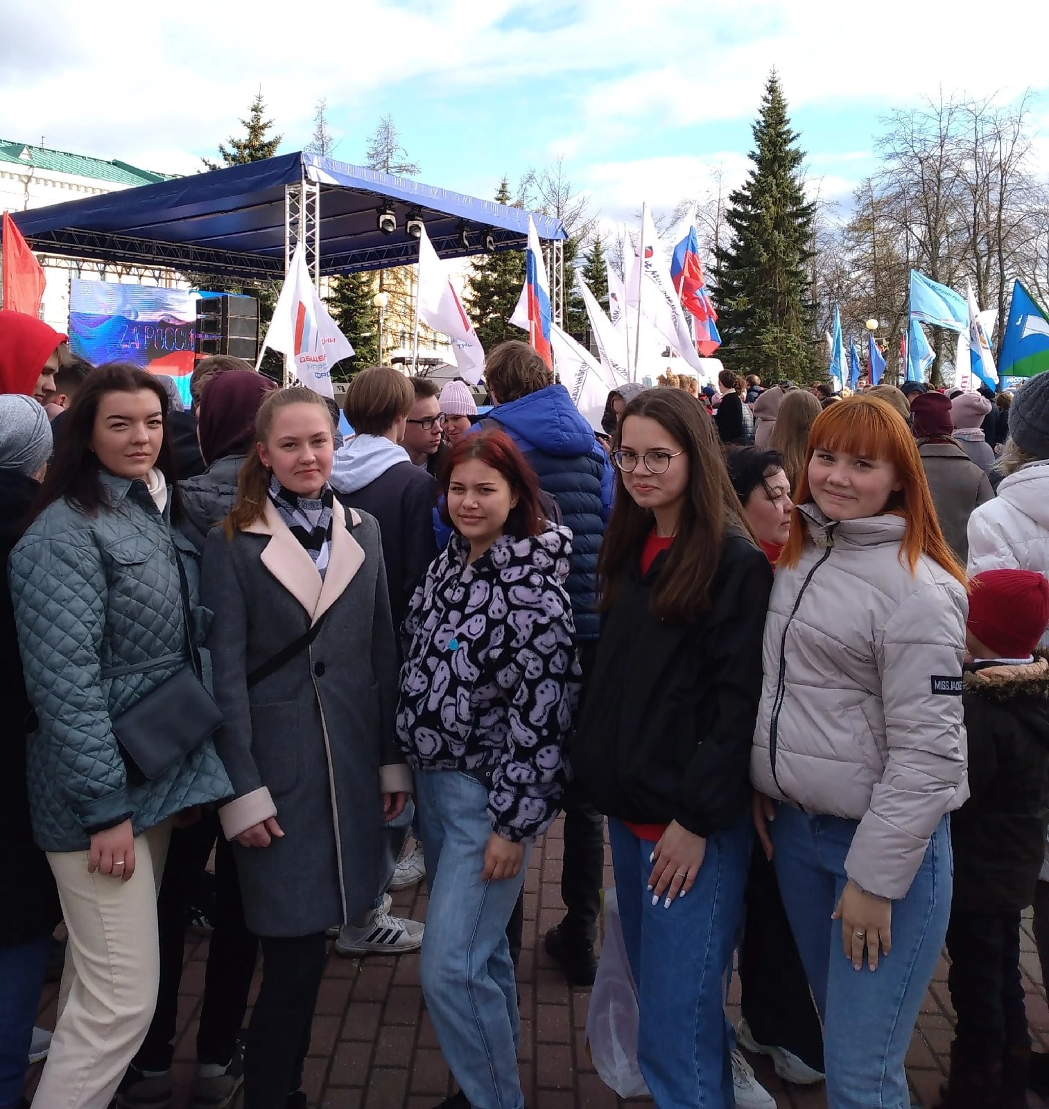 Патриотический концерт в поддержку России!!!  